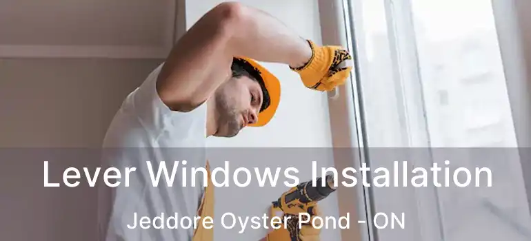  Lever Windows Installation Jeddore Oyster Pond - ON