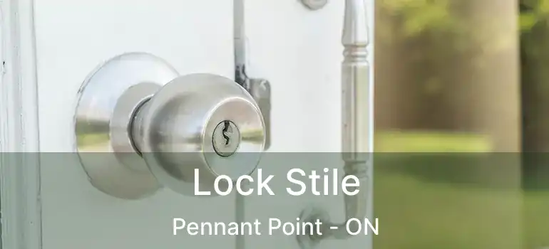 Lock Stile Pennant Point - ON