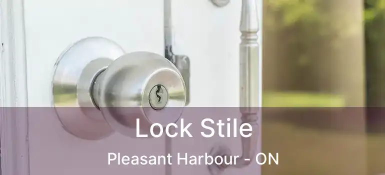  Lock Stile Pleasant Harbour - ON