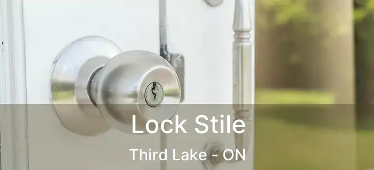  Lock Stile Third Lake - ON