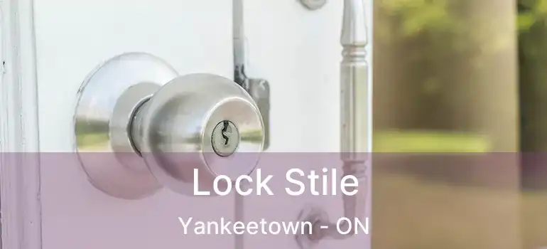  Lock Stile Yankeetown - ON