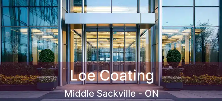  Loe Coating Middle Sackville - ON