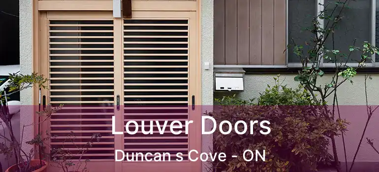  Louver Doors Duncan s Cove - ON