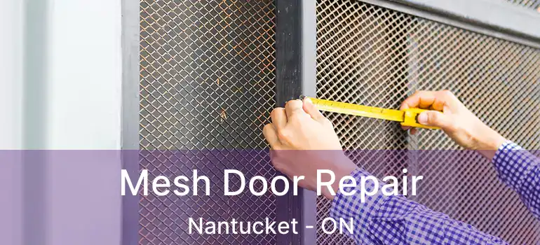  Mesh Door Repair Nantucket - ON