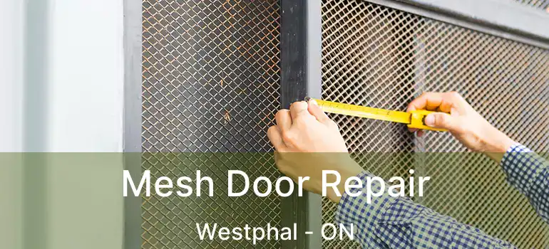  Mesh Door Repair Westphal - ON