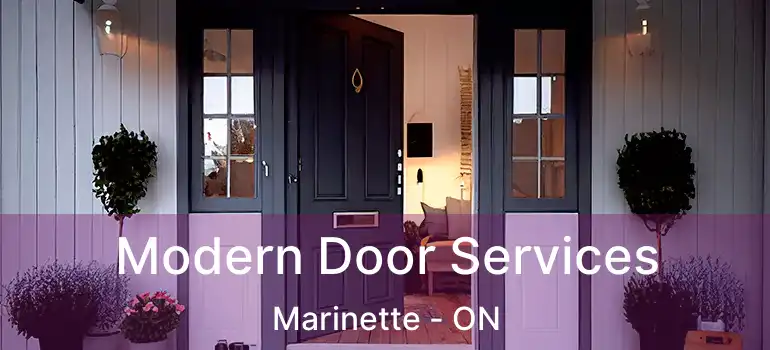  Modern Door Services Marinette - ON