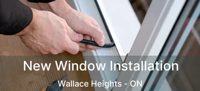  New Window Installation Wallace Heights - ON