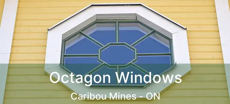  Octagon Windows Caribou Mines - ON