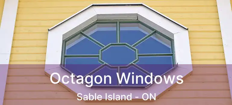  Octagon Windows Sable Island - ON