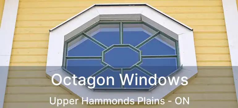  Octagon Windows Upper Hammonds Plains - ON