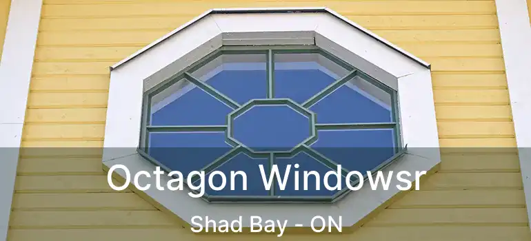  Octagon Windowsr Shad Bay - ON