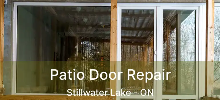  Patio Door Repair Stillwater Lake - ON