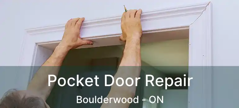  Pocket Door Repair Boulderwood - ON