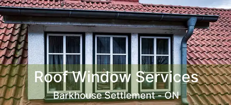  Roof Window Services Barkhouse Settlement - ON
