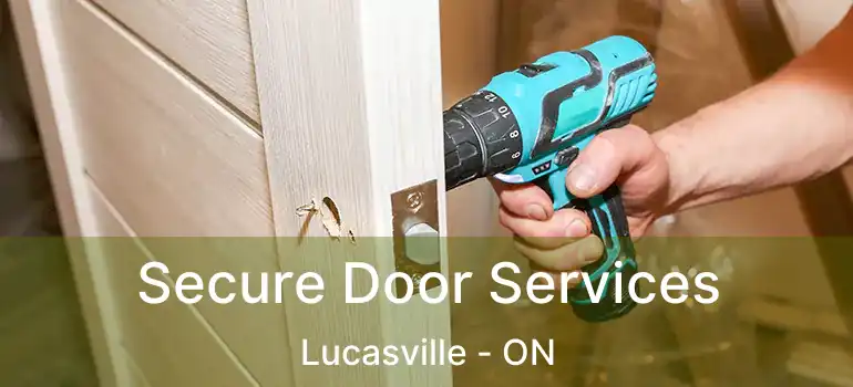  Secure Door Services Lucasville - ON