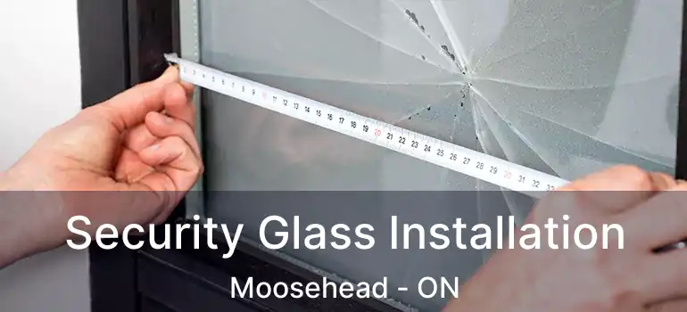  Security Glass Installation Moosehead - ON