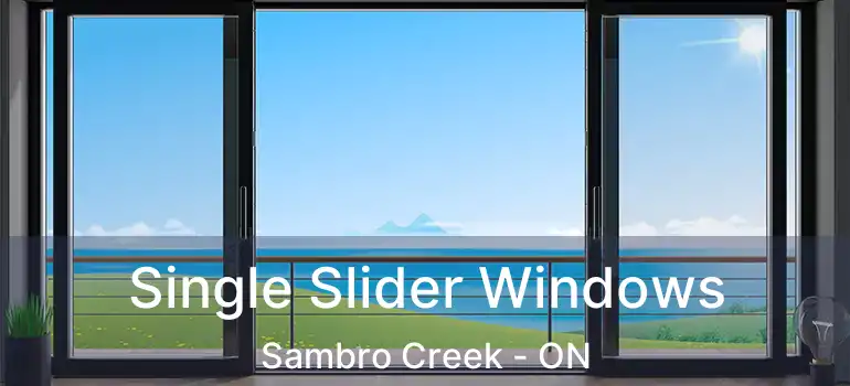  Single Slider Windows Sambro Creek - ON
