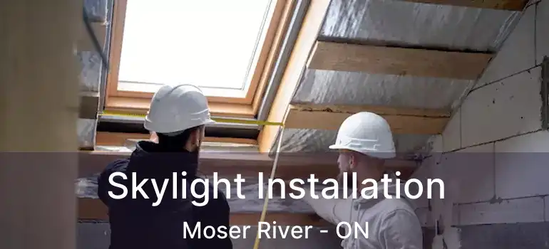  Skylight Installation Moser River - ON