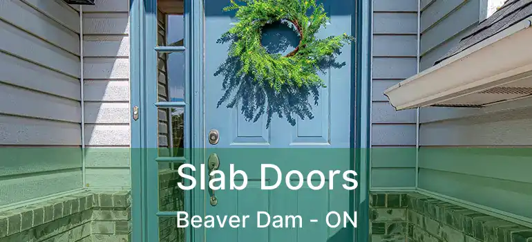  Slab Doors Beaver Dam - ON