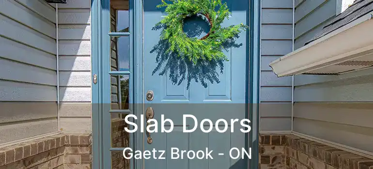  Slab Doors Gaetz Brook - ON