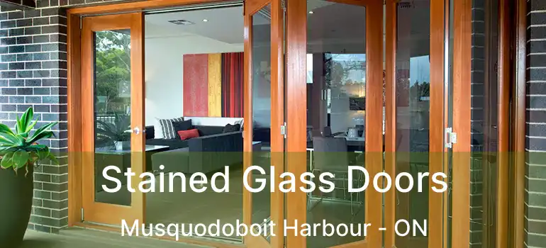  Stained Glass Doors Musquodoboit Harbour - ON