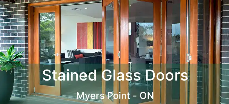  Stained Glass Doors Myers Point - ON