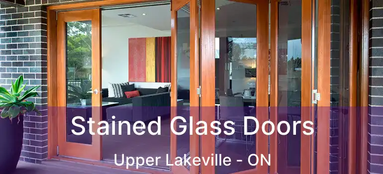  Stained Glass Doors Upper Lakeville - ON