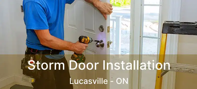  Storm Door Installation Lucasville - ON