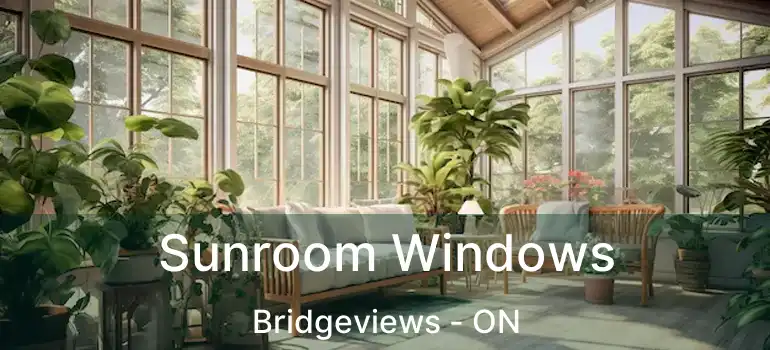  Sunroom Windows Bridgeviews - ON