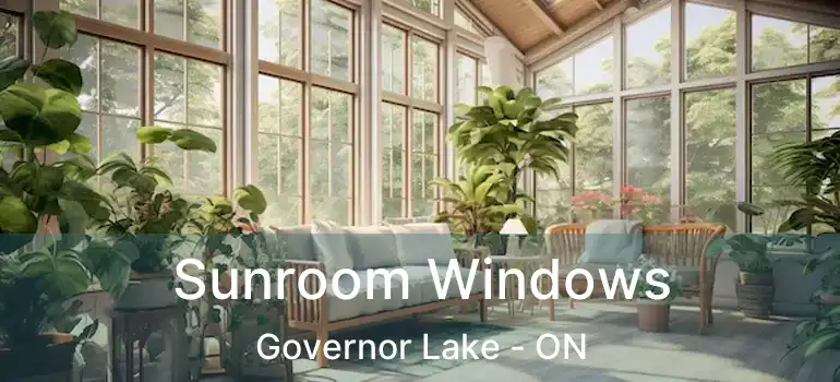  Sunroom Windows Governor Lake - ON