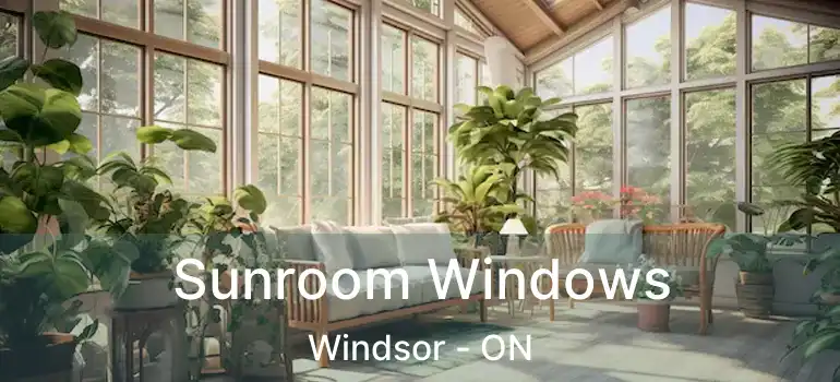  Sunroom Windows Windsor - ON
