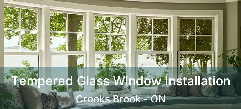  Tempered Glass Window Installation Crooks Brook - ON