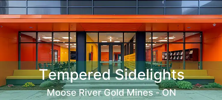  Tempered Sidelights Moose River Gold Mines - ON