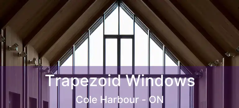 Trapezoid Windows Cole Harbour - ON