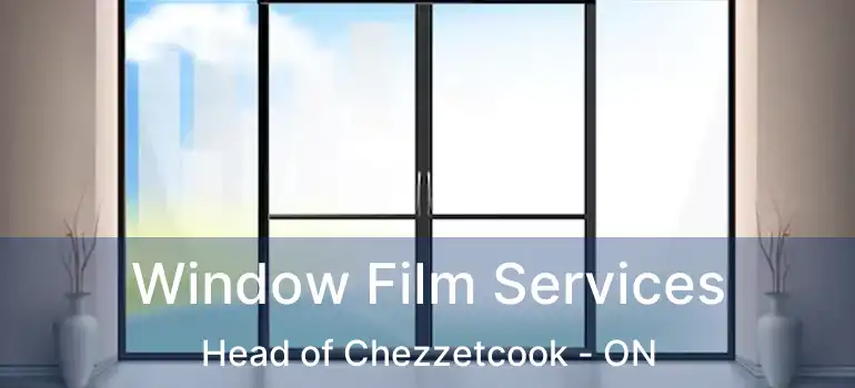  Window Film Services Head of Chezzetcook - ON