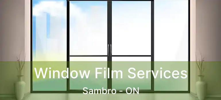  Window Film Services Sambro - ON