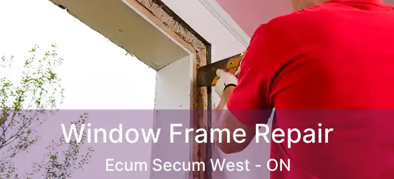  Window Frame Repair Ecum Secum West - ON