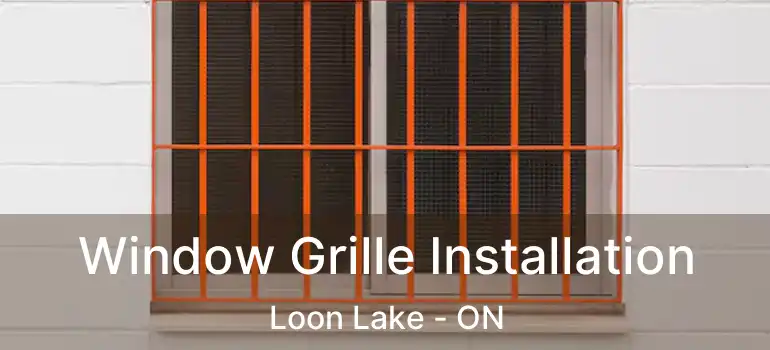 Window Grille Installation Loon Lake - ON
