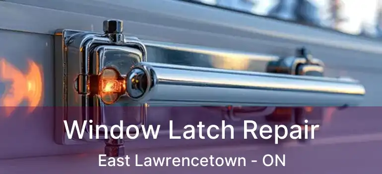  Window Latch Repair East Lawrencetown - ON
