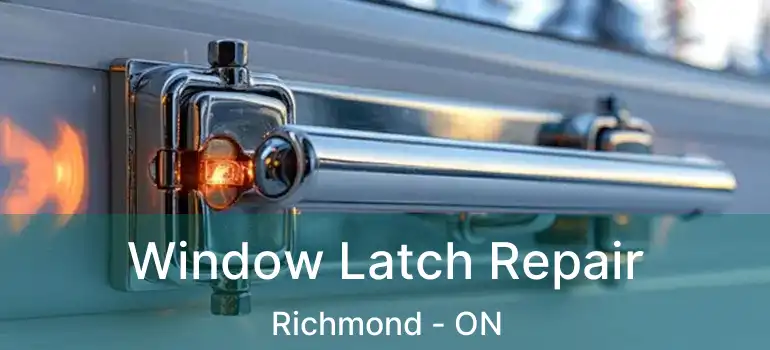  Window Latch Repair Richmond - ON