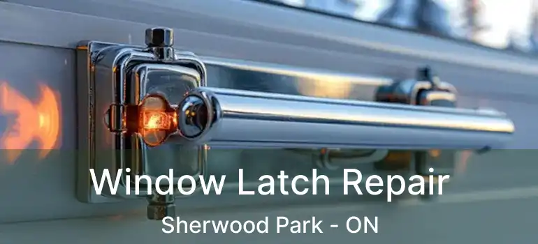  Window Latch Repair Sherwood Park - ON