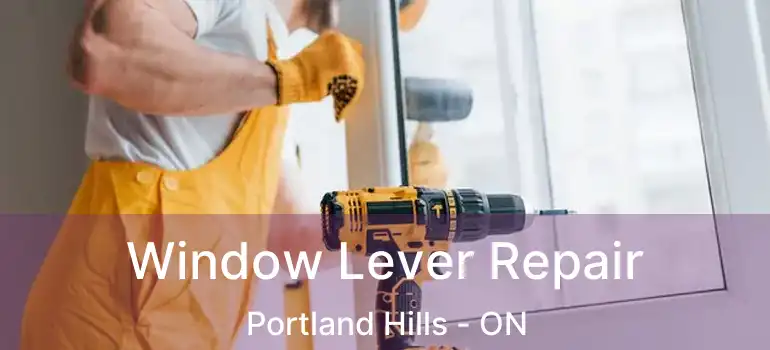  Window Lever Repair Portland Hills - ON