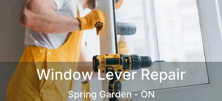  Window Lever Repair Spring Garden - ON