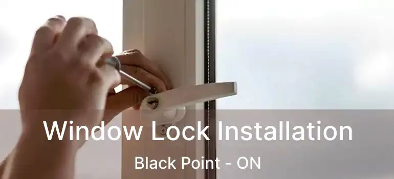  Window Lock Installation Black Point - ON