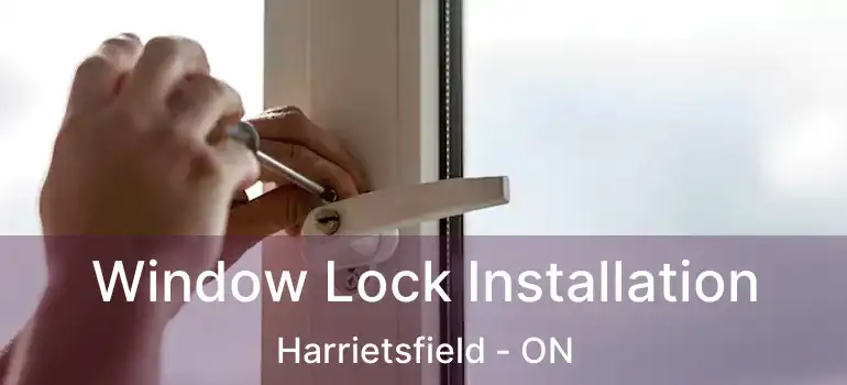  Window Lock Installation Harrietsfield - ON
