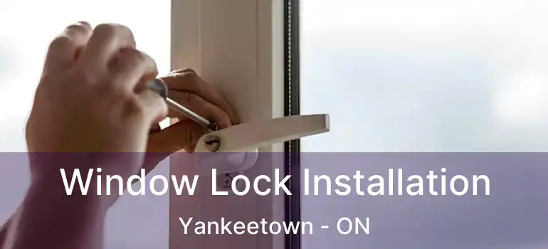  Window Lock Installation Yankeetown - ON