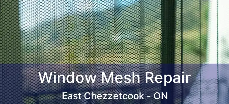  Window Mesh Repair East Chezzetcook - ON