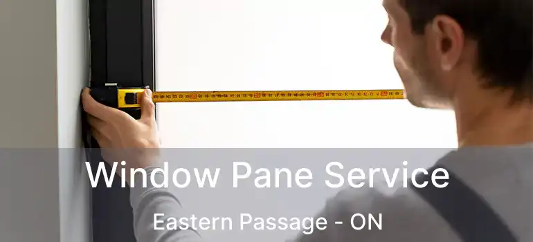  Window Pane Service Eastern Passage - ON