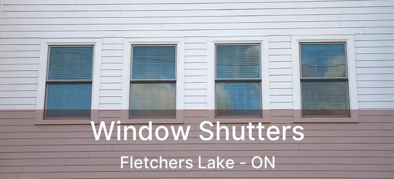  Window Shutters Fletchers Lake - ON