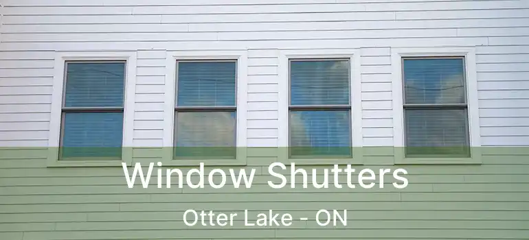  Window Shutters Otter Lake - ON